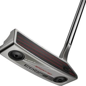 Cobra MIM Sport 60 Flow Neck Putter - Silver - Højre - Str. 34" - Super Stroke Zenergy GT (2026) 1.0 Sort/Hvid
