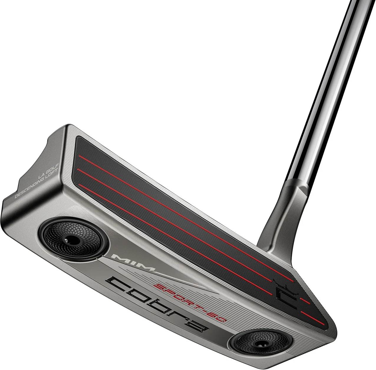 Cobra MIM Sport 60 Flow Neck Putter - Silver - Højre - Str. 34" - Super Stroke Zenergy GT (2026) 1.0 Sort/Hvid
