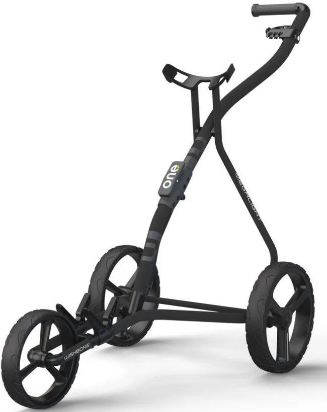 Wishbone ONE Golfvogn - Charcoal/Black