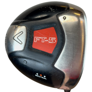 Brugt Callaway Ft-5 Driver / Flex Stiff / Loft 9 - Driver - Brugt - Okay Stand - Ft-5