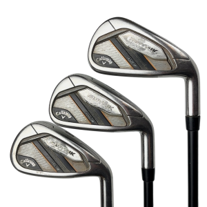 Brugt Callaway Mavrik Max W Jernsæt / 6-PW+SW / Flex Ladies / Grafit - Iron Set - Brugt - Okay Stand - Mavrik Max W