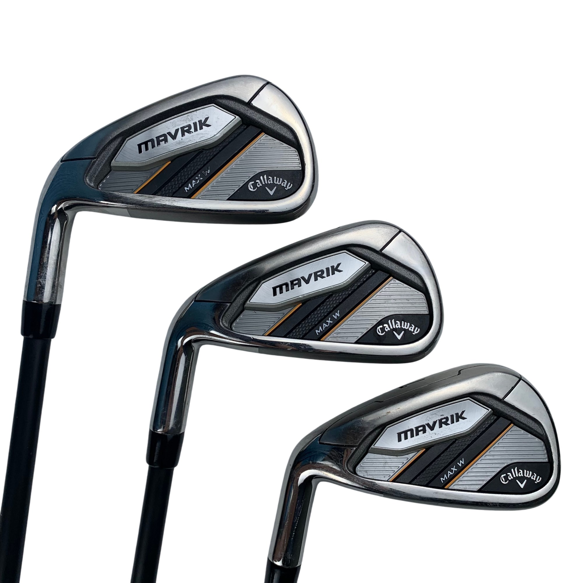 Brugt Callaway Mavrik Max W Jernsæt / Flex Ladies / 5-P + L / Grafit Venstre - Iron Set - Brugt - God Stand - Mavrik Max W