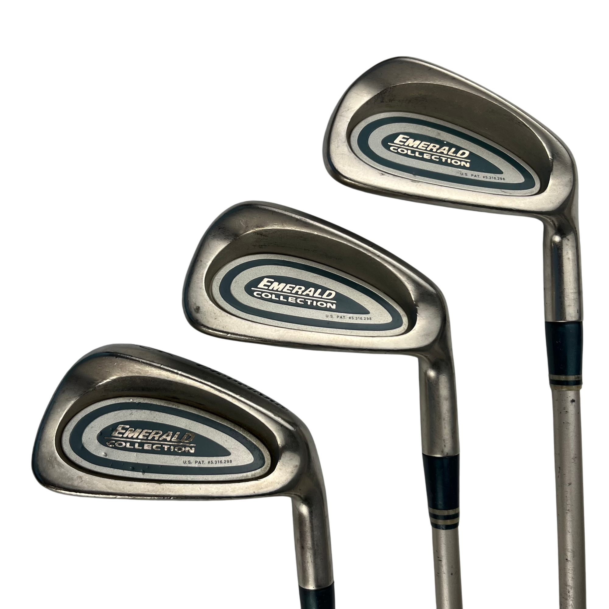 Brugt Cleveland Emeral Collection Jernsæt / Flex Ladies / 4-SW / Grafit - Iron Set - Brugt - Okay Stand - Emeral Collection