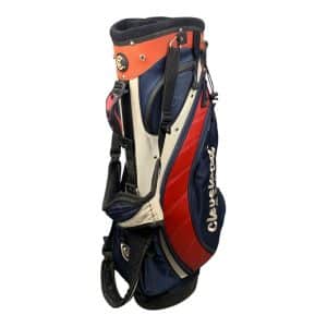Brugt Cleveland StandBag / Orange/White/Blue / 4 Rum - Golf Bags - Brugt - Slidt Stand -