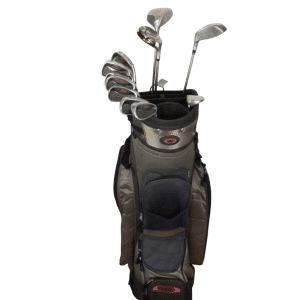 Brugt Dynatour Golf D350 Komplet Sæt Med Bag / 5-PW+SW / Flex Regular / Grafit - Complete Set - Brugt - Okay Stand - D350