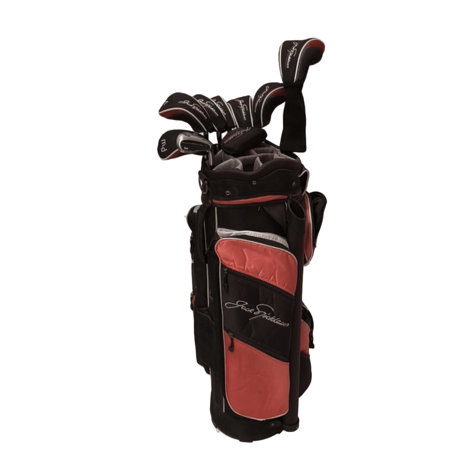 Brugt Jack Nicklaus Pro System Komplet Sæt Med Bag / 5-PW+SW / Flex A-flex / Grafit - Complete Set - Brugt - Okay Stand - Pro System