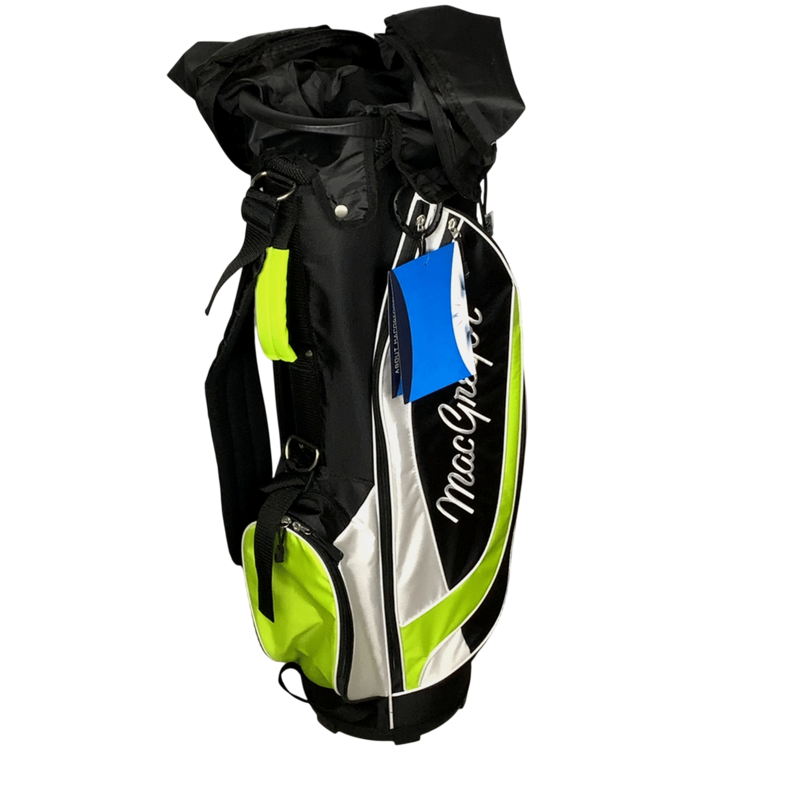 Brugt MacGregor Golf Bag / 6-Rum / Sort - Golf Bags - Ny - Ubrugt -