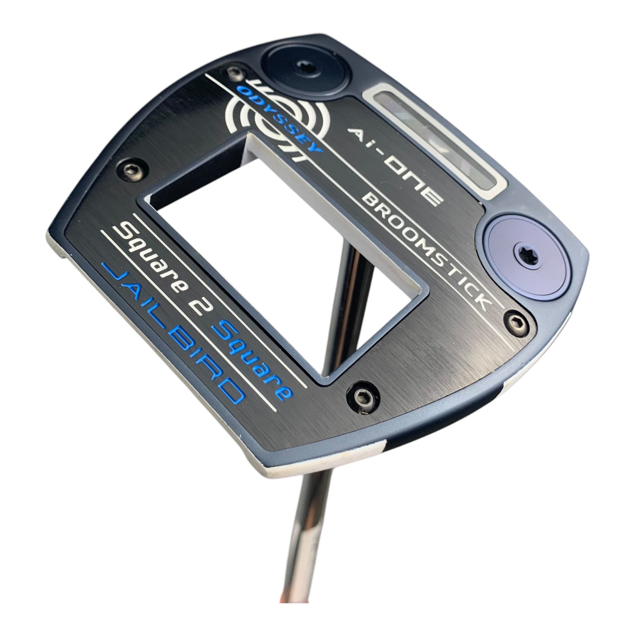 Brugt Odyssey AI ONE Square 2 Square Jailbird Broomstick Putter / 48" - Putter - Brugt - God Stand - AI ONE Square 2 Square Jailbird Broomstick
