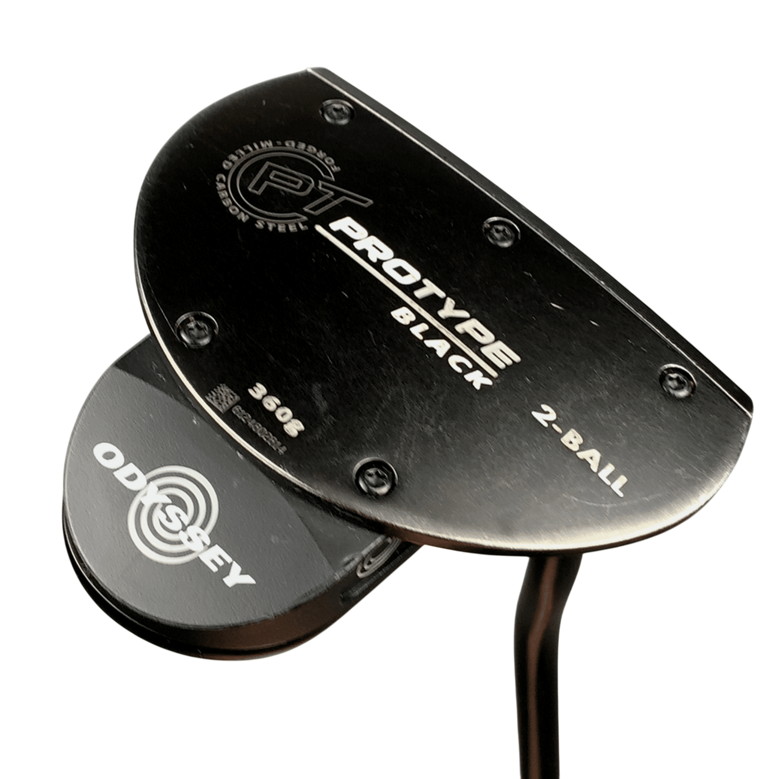 Brugt Odyssey ProType 2-ball Black Putter / 33" - Putter - Brugt - God Stand - ProType 2-ball Black