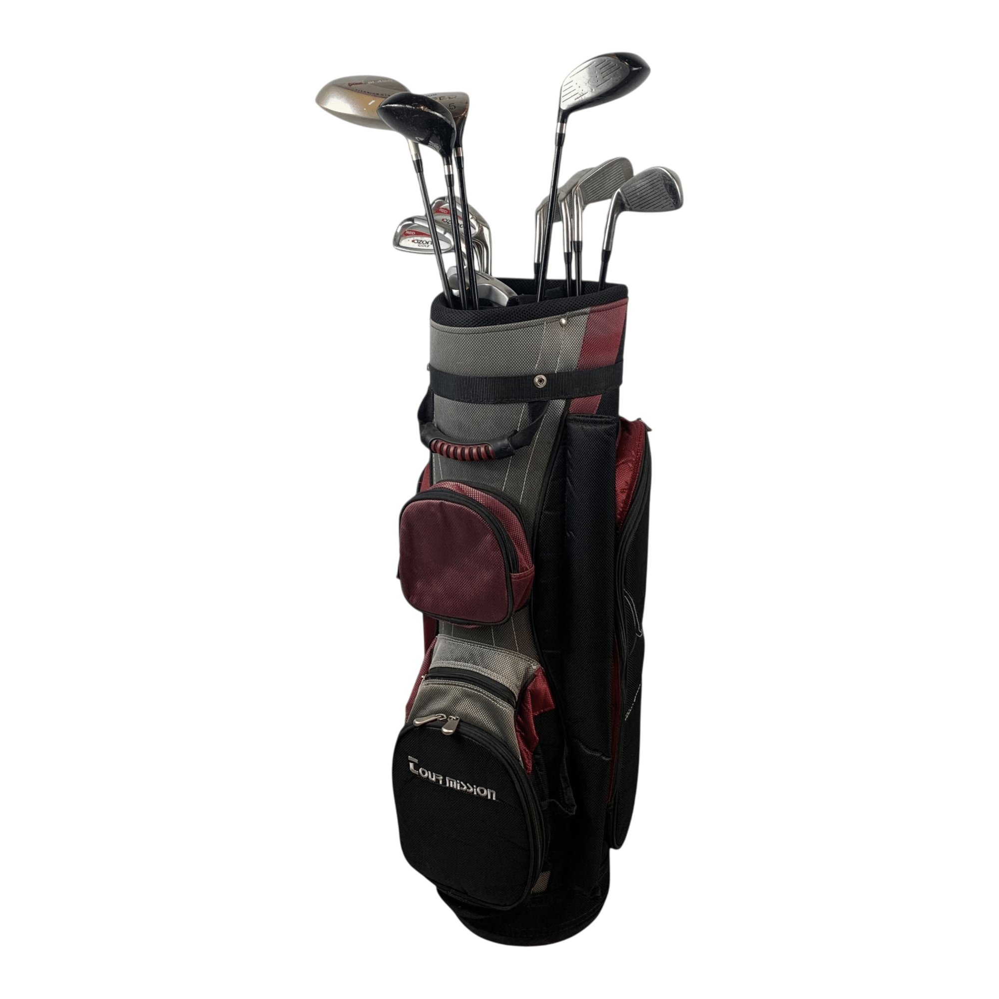 Brugt Ozone Komplet Sæt M. Bag / Flex Regular / Graphite - Complete Set - Brugt - Okay Stand -