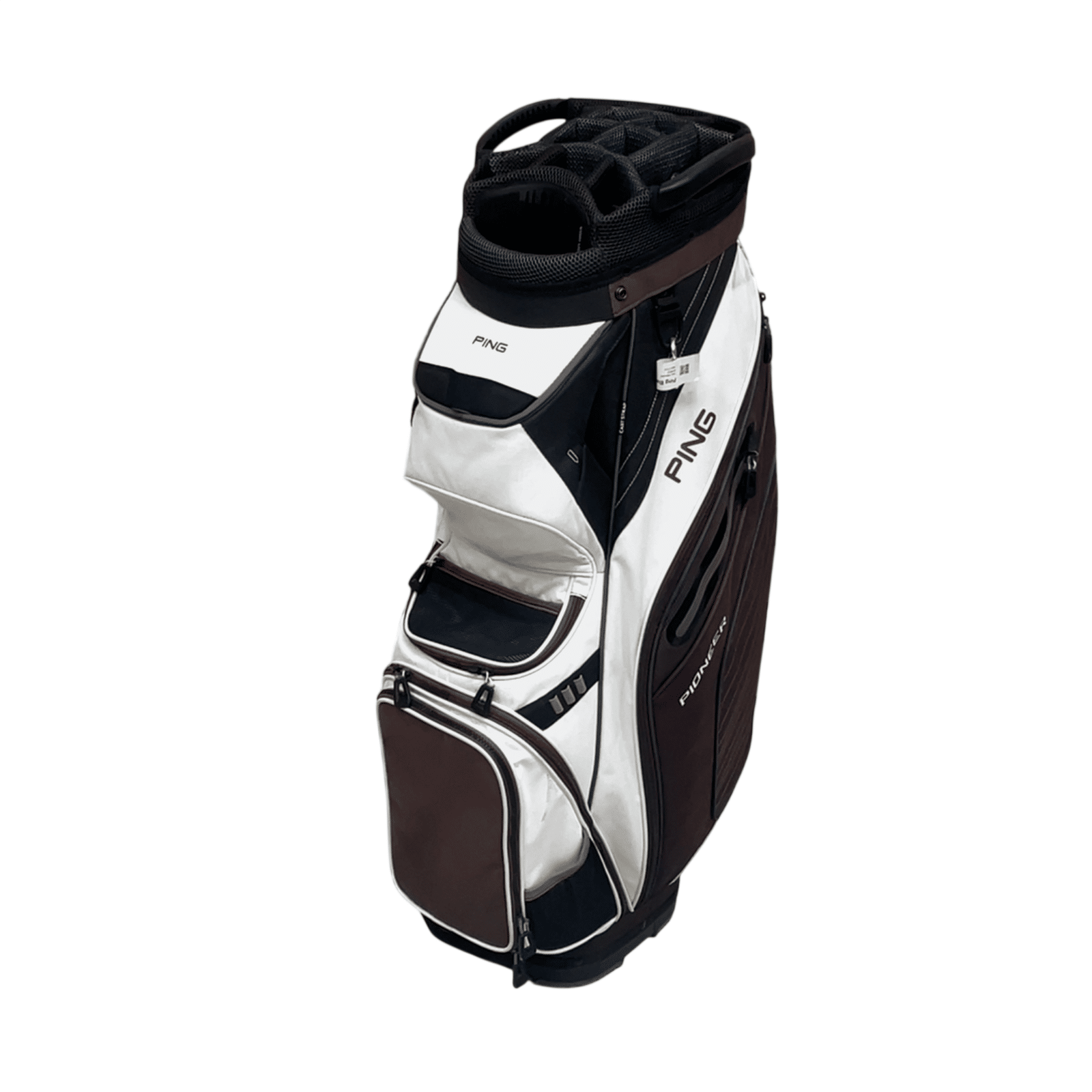 Brugt PING Pioneer Golf Bag / 15-Rum / Hvid - Golf Bags - Brugt - God Stand - Pioneer