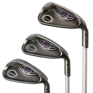 Brugt PING Rhapsody Jernsæt / 6-PW+SW / Flex Ladies / Grafit - Iron Set - Brugt - Okay Stand - Rhapsody