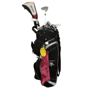 Brugt Spalding SP99 Komplet Sæt Med Bag / 6-PW+SW / Flex Ladies / Grafit - Complete Set - Brugt - Okay Stand - SP99