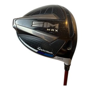 Brugt TaylorMade SIM Driver / Flex Regular / Loft 12 / Std. Z-grip - Driver - Brugt - Okay Stand - SIM