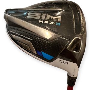 Brugt TaylorMade SIM MAX D Driver / Flex Regular / loft 10.5 - Driver - Brugt - Okay Stand - SIM MAX D
