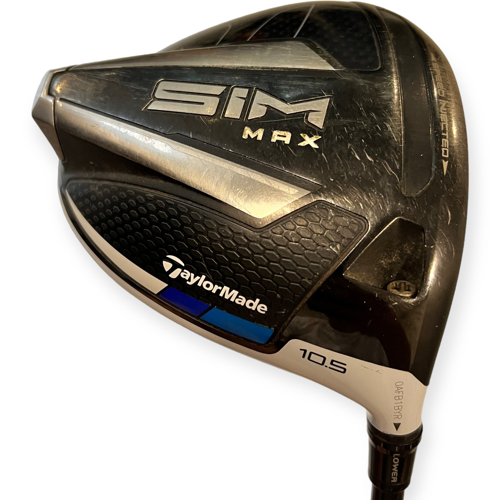 Brugt TaylorMade SIM MAX Driver / Flex Regular / loft 10.5 - Driver - Brugt - Okay Stand - SIM Max