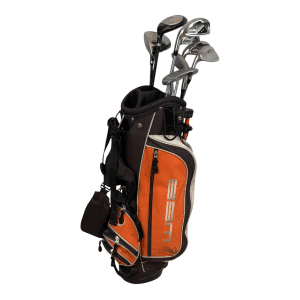 Brugt Venstre U.S Kids Golf Komplet Sæt M. Bag / Flex Junior / Graphite - Complete Set - Brugt - Slidt Stand -