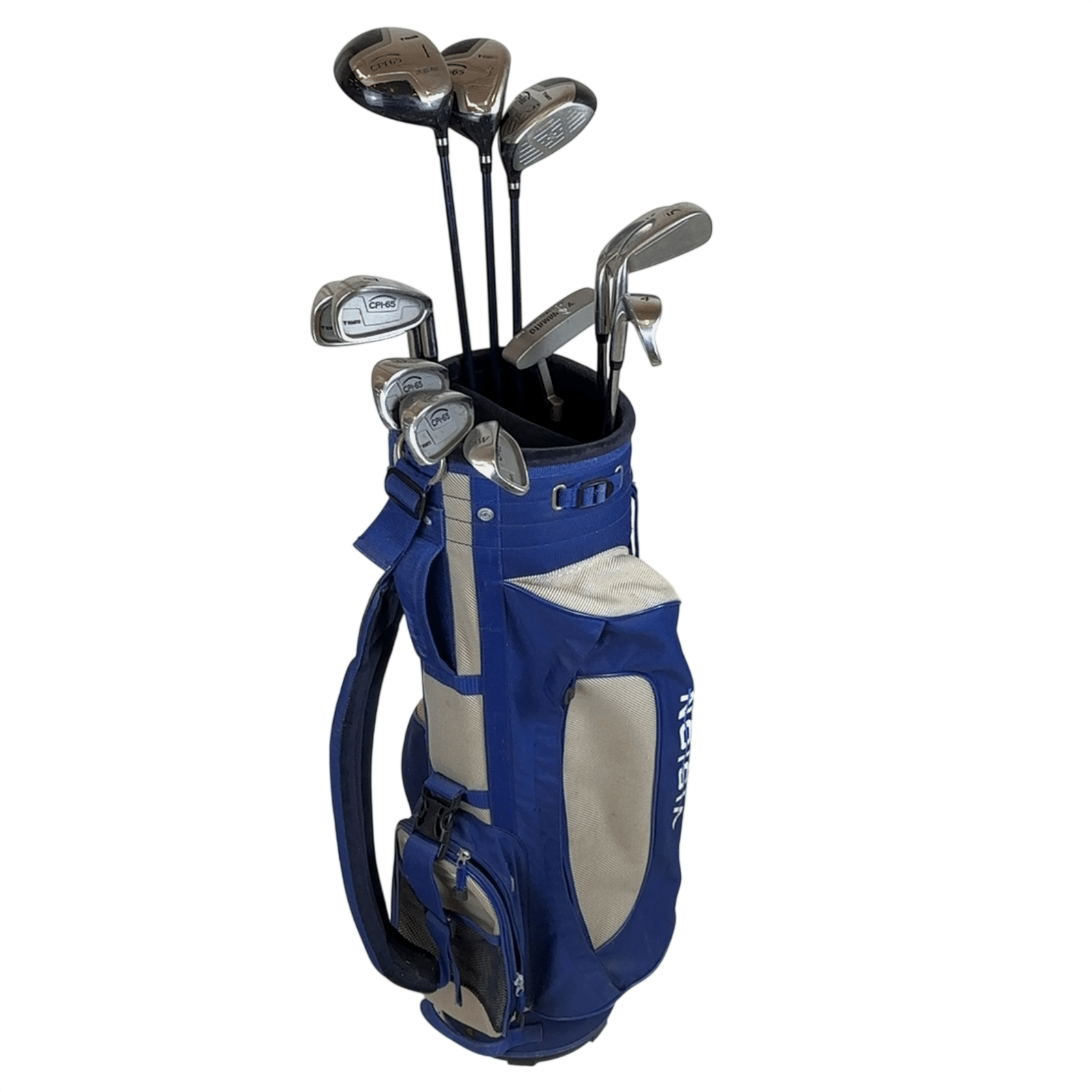 Brugt Yamato CPI-65 Komplet Sæt Med Bag / 4-PW+SW / Flex Regular / Stål - Complete Set - Brugt - God Stand - CPI-65