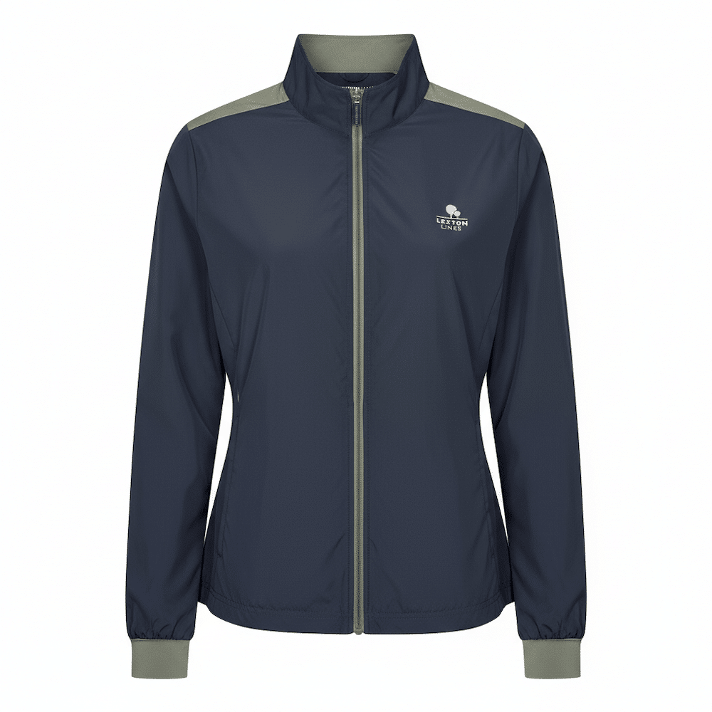 Megan Dame Windbreaker Navy-Moss Green S