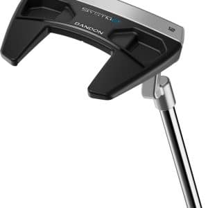 Taylormade SYSTM2 Bandon L-Neck Plumber Neck Putter - Black/Blue/Chrome - Højre - Str. 34" - Taylormade Deep Etched (2026) Standard Sort/Blå