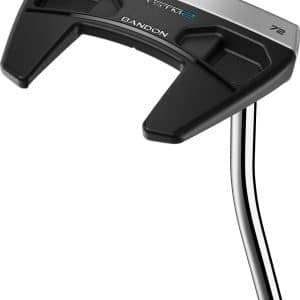 Taylormade SYSTM2 Bandon Single Bend Single Bend Neck Putter - Black/Blue/Chrome - Højre - Str. 34" - Taylormade Deep Etched (2026) Standard Sort/Blå