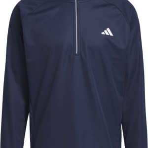 Adidas Ultimate365 Wind Quarter-zip Herre Pullover - Conavy/White - Str. L