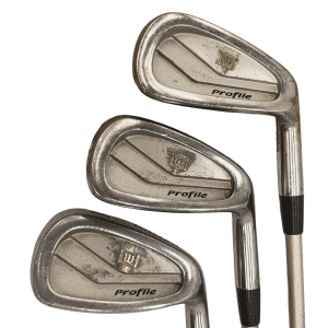 Brugt Wilson Profile Jernsæt / 6-PW+SW / Flex Ladies / Grafit - Iron Set - Brugt - Okay Stand - Profile