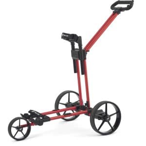 Flat Cat Ahead Elektrisk golfvogn - Red - 36 Hullers Batteri