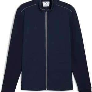 Puma Cloudspun Fleece Hyb Herre Jakke - Deep Navy - Str. XXXL