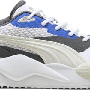 Puma GS-X Efekt Vandtætte Golfsko Uden Spikes - Puma White/Vapor Gray/Royal Sapphire - Str. 44 1/2 Normal