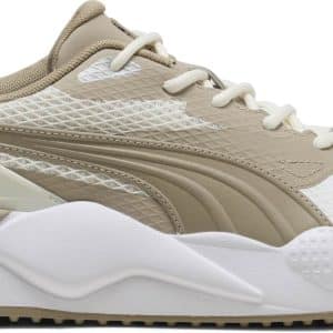Puma GS-X Efekt Vandtætte Golfsko Uden Spikes - Warm White/Ice Coffee/Puma White - Str. 44 1/2 Normal