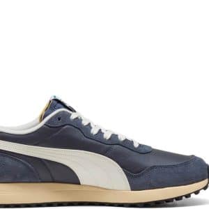 Puma Helsinki G Golfsko Uden Spikes - Inky Blue/Deep Navy/Buttercream - Str. 39 Normal