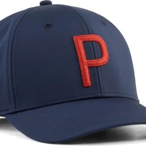 Puma Heritage P Tech Herre Kasket - Deep Navy/Candy Apple - Str. Onesize