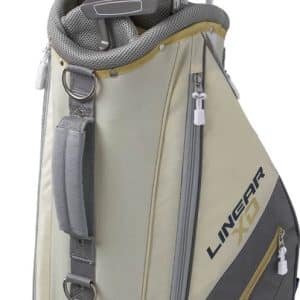 Wilson Linear XD Dame Golfsæt - Grey/Beige - Højre - DR, FW5, HY5, 6-9, PW, SW, Putter - Wilson Linear XD Regular Grafit