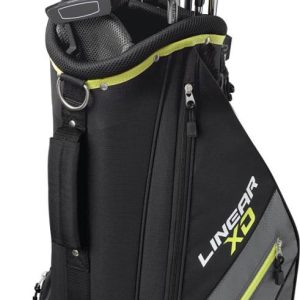 Wilson Linear XD Herre Golfsæt - Black/Green - Højre - DR, FW5, HY5, 6-9, PW, SW, Putter - Wilson Linear XD Regular Grafit / Stål