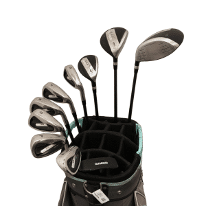 Brugt Black Diamond Komplet Sæt Uden Bag / 6-PW+SW / Flex Regular / Grafit - Complete Set - Brugt - God Stand - Low CG