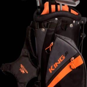 Cobra King Box Set 7-9 År Junior Golfsæt - Black/Orange/Grey - Venstre - DR, 6H, 7-9, SW, Putter - Cobra Standard Junior Grafit
