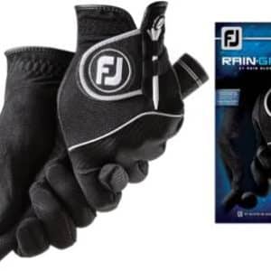 FootJoy Raingrip Regnvejr Herre Golfhandske - Black - Højre - Str. S