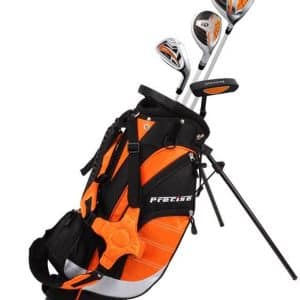 Precise 3-5 År Junior Golfsæt - Orange - Højre - DR, HY, 7, Putter - Precise Junior Junior Grafit