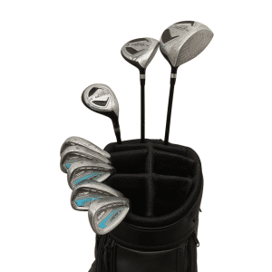 Brugt Longridge Vector + Komplet Sæt Uden Bag / 7-PW+SW / Flex Ladies / Grafit - Complete Set - Brugt - Okay Stand - Vector +