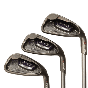 Brugt PING Serene Jernsæt / 7-PW+SW / Flex Ladies / Grafit - Iron Set - Brugt - God Stand - Serene