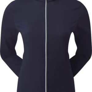 FootJoy Full-Zip Windshirt Dame Jakke - Navy - Str. L