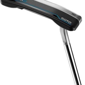 Taylormade SYSTM2 Soto 92 Flow Neck Putter - Black/Blue/Chrome - Højre - Str. 35" - Taylormade Deep Etched (2026) Standard Sort/Blå