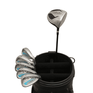 Brugt Longridge Vector+ Komplet Sæt Uden Bag / 7-PW+SW / Flex Ladies / Grafit - Complete Set - Brugt - Okay Stand - Vector+